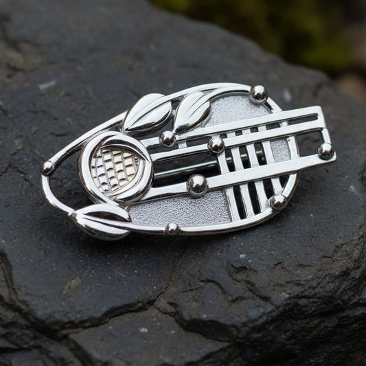 Cairn Floral Mackintosh Brooch — view 7