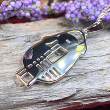 Load image into Gallery viewer, Mackintosh Necklace, Scottish Jewelry, Art Deco Pendant, Celtic Jewelry, Glasgow Pendant, Anniversary Gift, Scotland Necklace, Wife Gift
