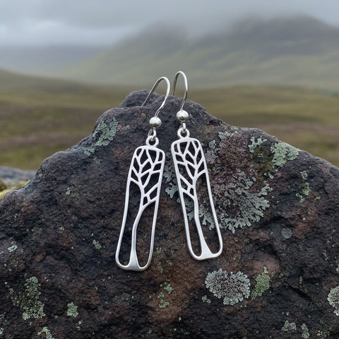Load image into Gallery viewer, Tree of Life Earrings, Celtic Jewelry, Norse Jewelry, Irish Jewelry, Yoga Jewelry, Anniversary Gift, Friendship Gift, Graduation Gift
