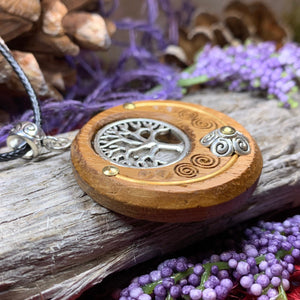 Tree of Life Necklace, Celtic Necklace, Irish Jewelry, Norse Jewelry, Scotland Jewelry, Anniversary Gift, Boho Jewelry, Mom Gift, Wife Gift