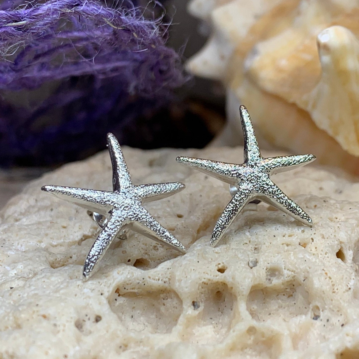 Starfish Earrings, Nautical Jewelry, Beach Jewelry, Christian Jewelry, Sea Jewelry, Animal Jewelry, Nature Earrings, Beach Jewelry