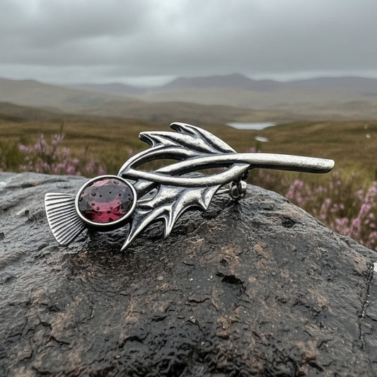 Thistle Pin, Celtic Jewelry, Scottish Jewelry, Mom Gift, Graduation Gift, Scotland Gift, Ladies Scotland Jewelry, Celtic Brooch, Wife Gift