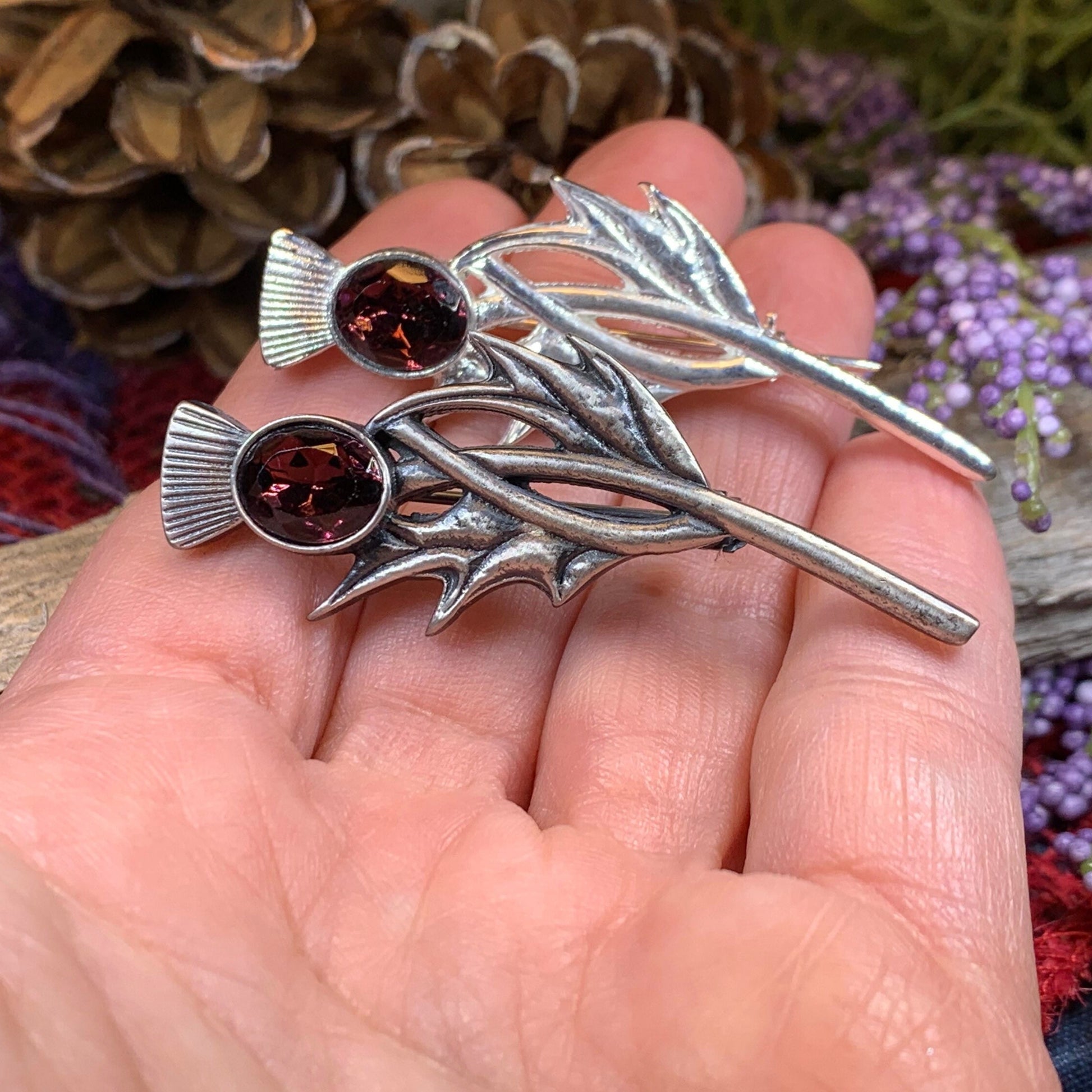 Thistle Pin, Celtic Jewelry, Scottish Jewelry, Mom Gift, Graduation Gift, Scotland Gift, Ladies Scotland Jewelry, Celtic Brooch, Wife Gift