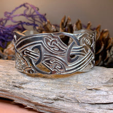 Load image into Gallery viewer, Celtic Knot Bracelet, Celtic Jewelry, Bangle Bracelet, Scotland Jewelry, Ireland Jewelry, Wife Gift, Girlfriend Gift, Viking Jewelry
