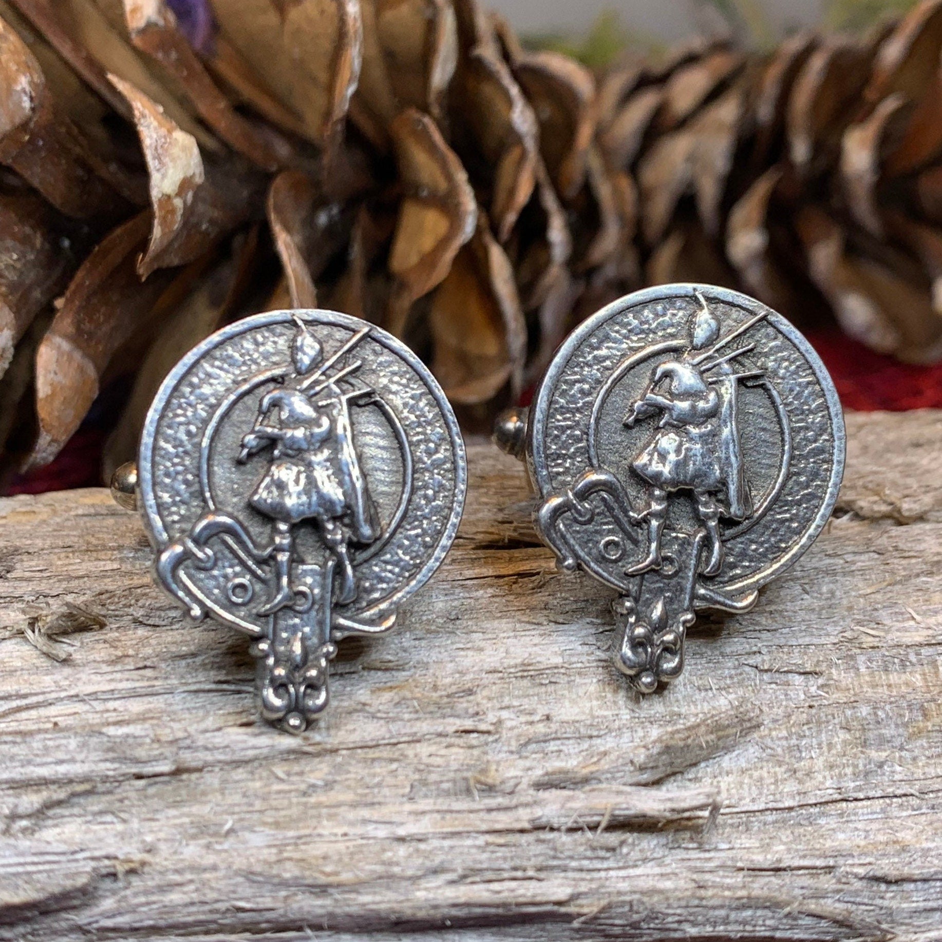 Bagpipes Cuff Links, Scotland Jewelry, Celtic Jewelry, Bagpiper Jewelry, Bagpiper Gift, Groom Gift, Boyfriend Gift, Scottish Husband Gift