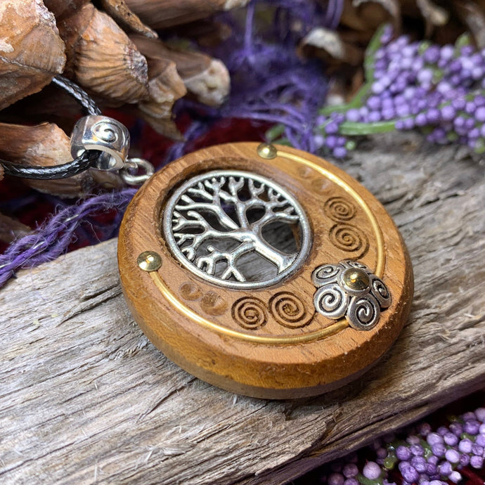 Tree of Life Necklace, Celtic Necklace, Irish Jewelry, Norse Jewelry, Scotland Jewelry, Anniversary Gift, Boho Jewelry, Mom Gift, Wife Gift