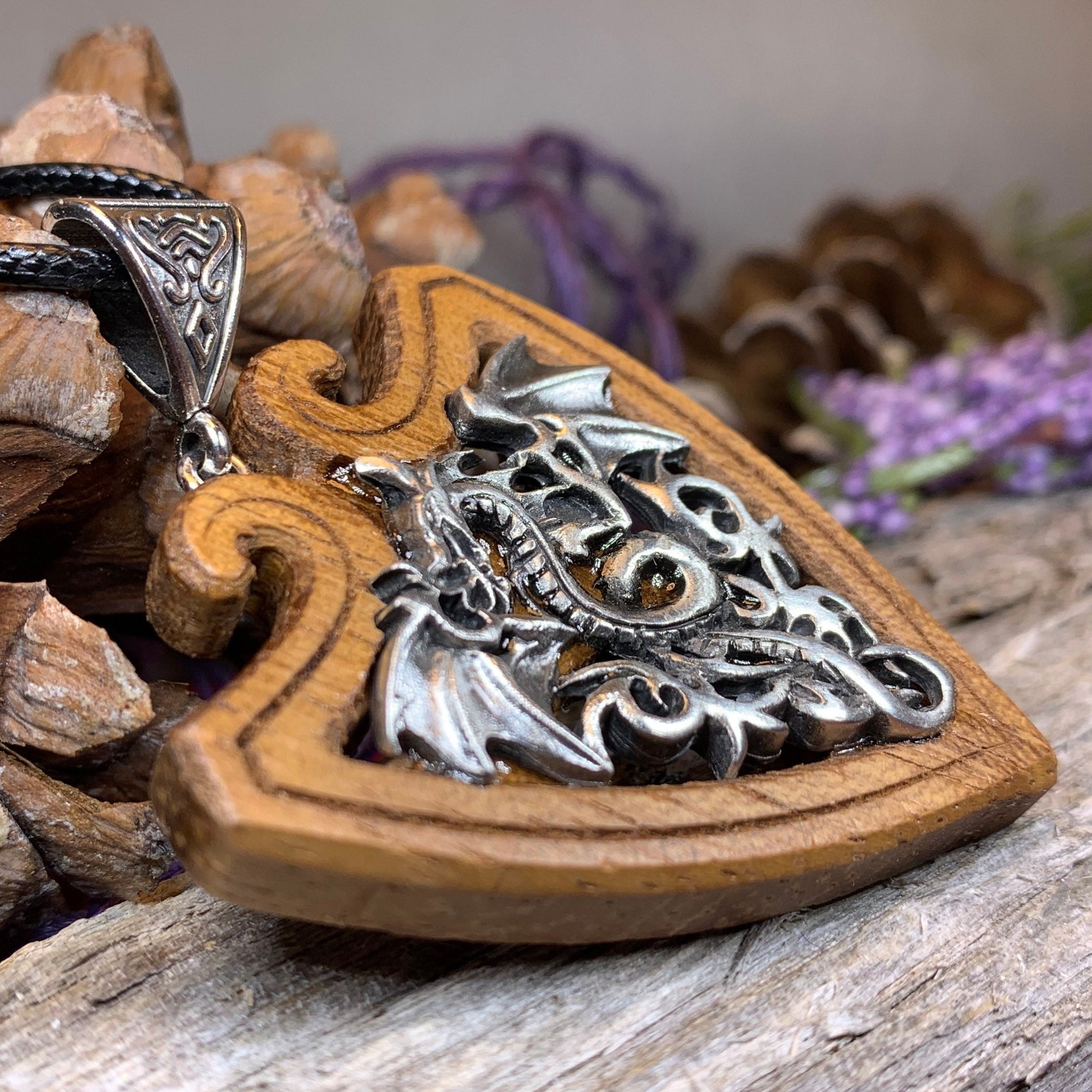 Dragon Necklace, Celtic Necklace, Irish Jewelry, Norse Jewelry, Scotland Jewelry, Anniversary Gift, Boho Jewelry, Fantasy Pendant