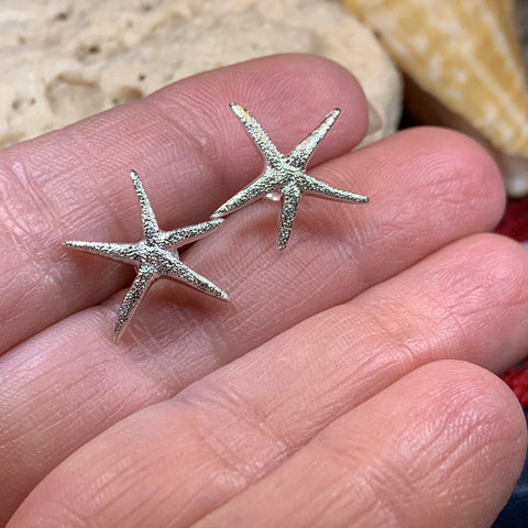 Load image into Gallery viewer, Starfish Earrings, Nautical Jewelry, Beach Jewelry, Christian Jewelry, Sea Jewelry, Animal Jewelry, Nature Earrings, Beach Jewelry
