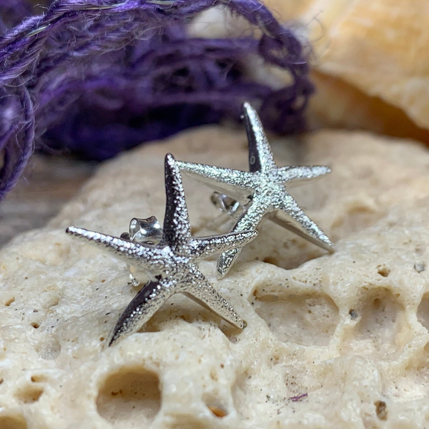 Starfish Earrings, Nautical Jewelry, Beach Jewelry, Christian Jewelry, Sea Jewelry, Animal Jewelry, Nature Earrings, Beach Jewelry