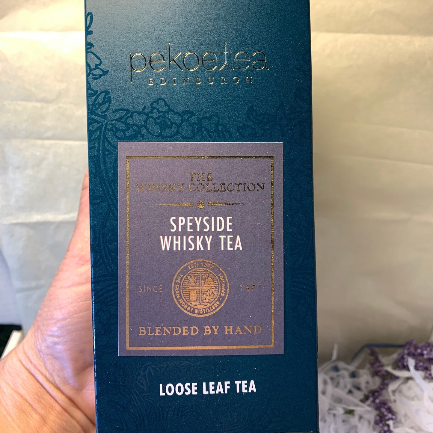 Scottish Whisky Tea Gift Box, Scotland Gift, Scottish Loose Tea Gift, Whiskey Lover Gift, New Home Gift, Get Well Gift, Thank You Gift