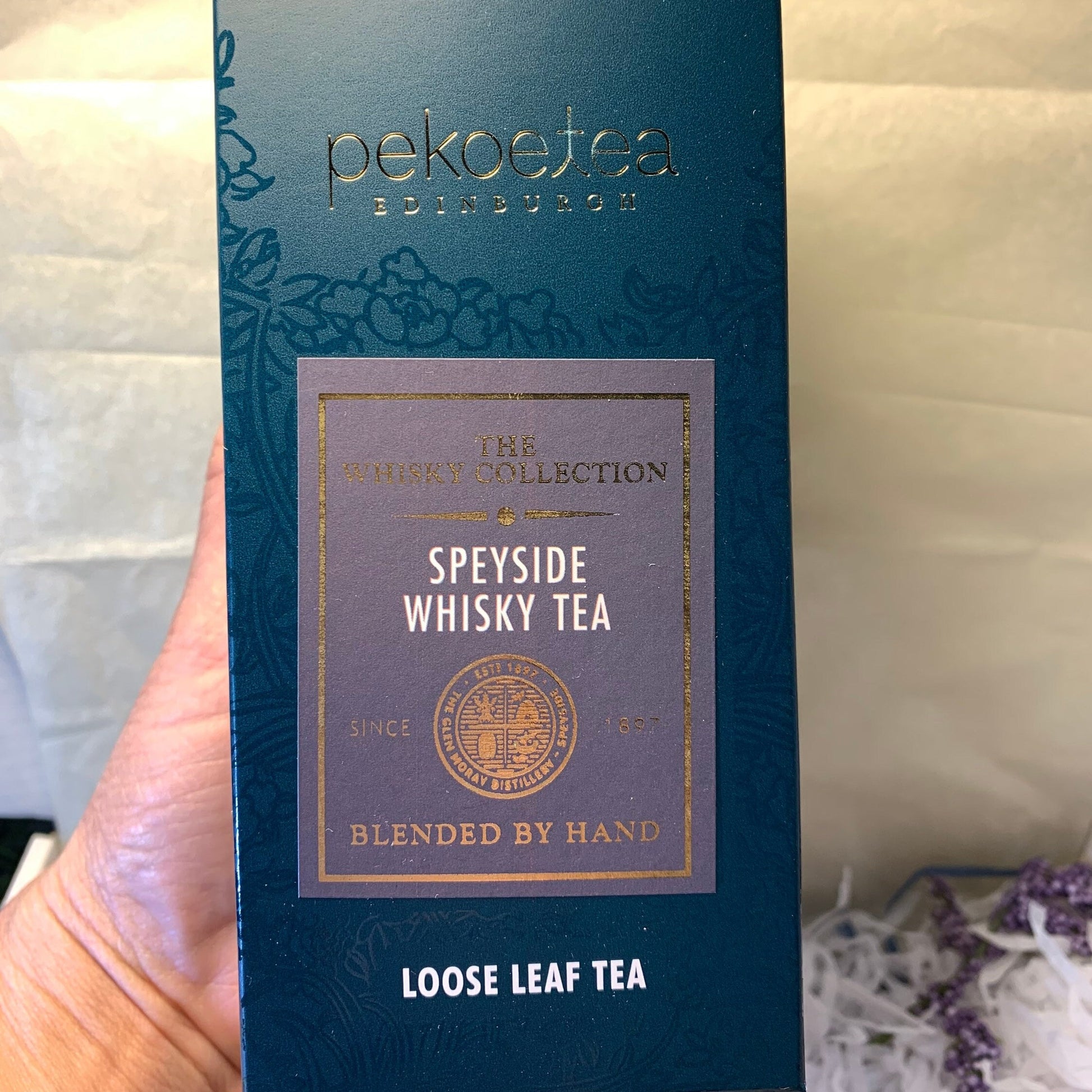 Scottish Whisky Tea Gift Box, Scotland Gift, Scottish Loose Tea Gift, Whiskey Lover Gift, New Home Gift, Get Well Gift, Thank You Gift