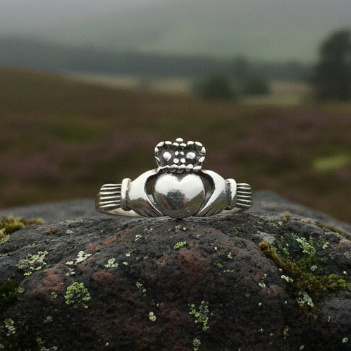 Claddagh Ring, Celtic Jewelry, Irish Jewelry, Celtic Knot Jewelry, Irish Ring, Irish Dance Gift, Anniversary Gift, Bridal Jewelry