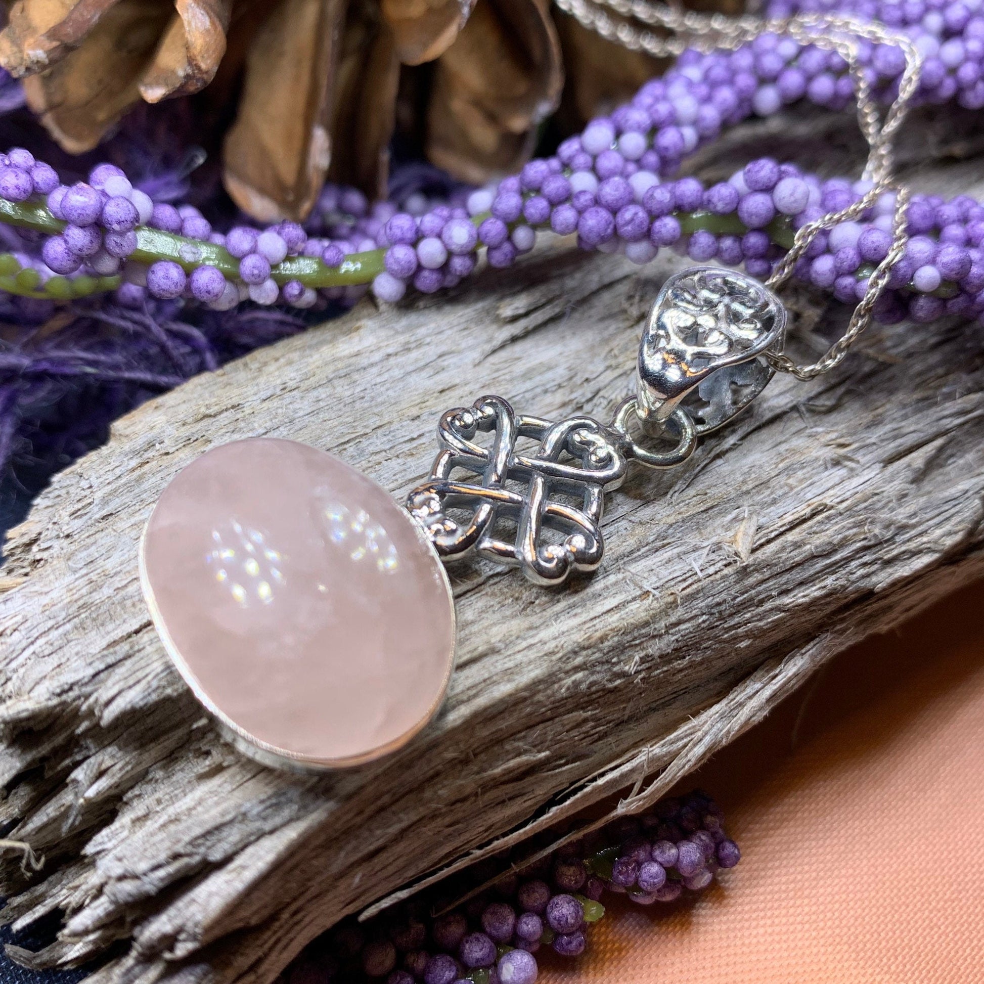 Celtic Necklace, Love Knot Pendant, Celtic Knot Jewelry, Irish Jewelry, Anniversary Gift, Scottish Jewelry, Pagan Necklace, Wife Gift