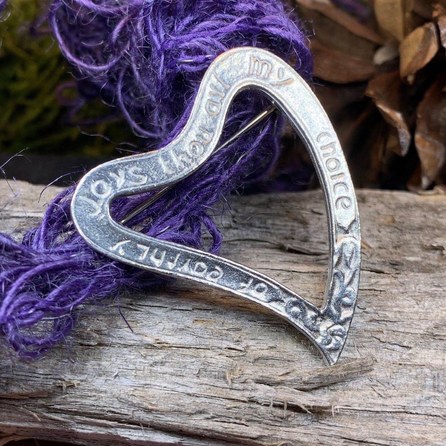 Luckenbooth Brooch, Scotland Jewelry, Celtic Pin, Mary Queen of Scots, Scottish Pin, Luckenbooth, Anniversary Gift, Bride Pin, Heart Jewelry