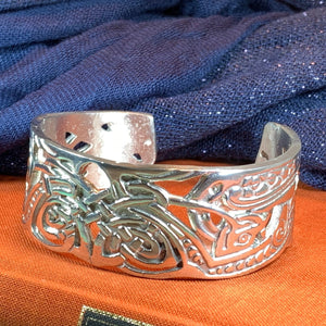 Celtic Knot Bracelet, Celtic Jewelry, Bangle Bracelet, Scotland Jewelry, Ireland Jewelry, Wife Gift, Girlfriend Gift, Viking Jewelry