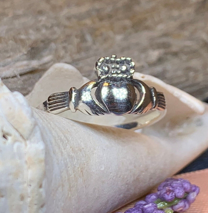 Claddagh Ring, Celtic Jewelry, Irish Jewelry, Celtic Knot Jewelry, Irish Ring, Irish Dance Gift, Anniversary Gift, Bridal Jewelry