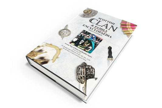 Scottish Clan Book, Scotland Family Clans, Clan Encyclopaedia, Scottish History Book, Hard Cover Book, Bagpiper, Clan Names, Dad Gift