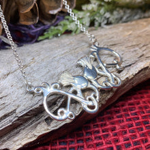 Load image into Gallery viewer, Thistle Necklace, Scotland Jewelry, Celtic Jewelry, Bridal Jewelry, Anniversary, Gift for Her, Graduation Gift, Wife Gift, Girlfriend Gift
