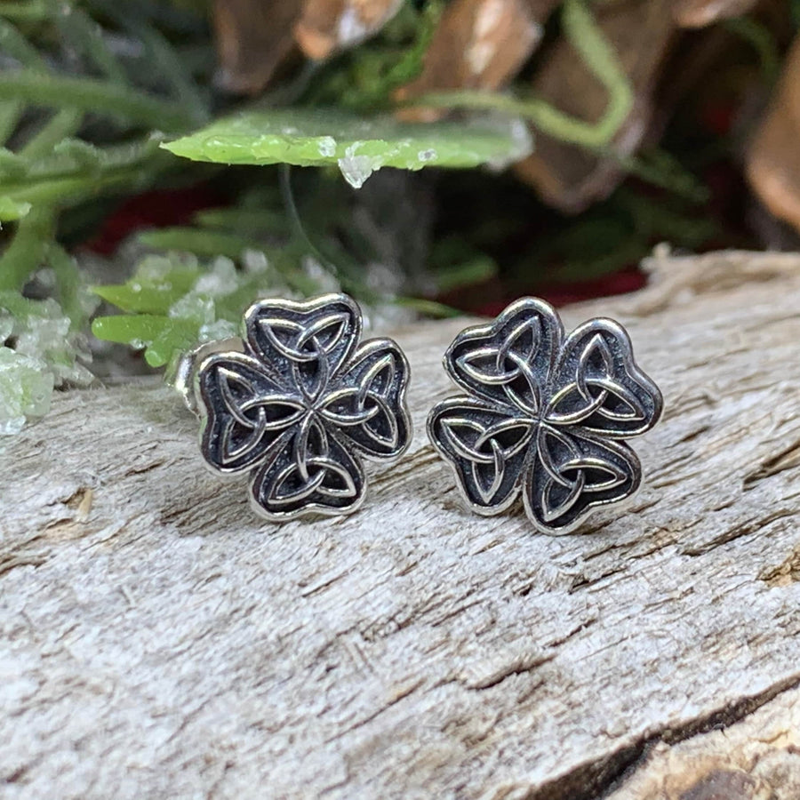 Celtic Knot Earrings, Irish Jewelry, Celtic Jewelry, Anniversary Gift, Bridal Jewelry, Norse Jewelry, Yoga Jewelry, Wiccan Jewelry