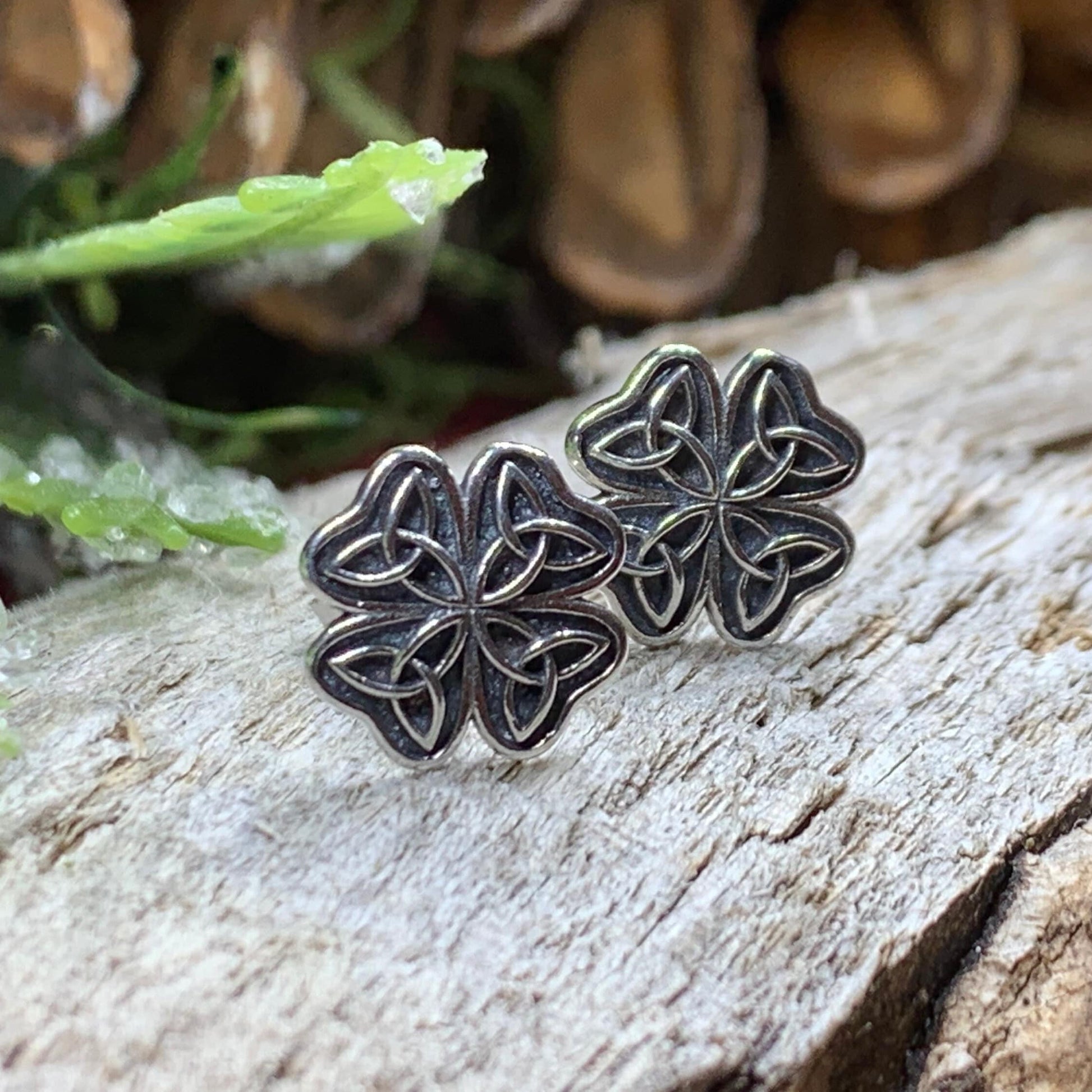 Celtic Knot Earrings, Irish Jewelry, Celtic Jewelry, Anniversary Gift, Bridal Jewelry, Norse Jewelry, Yoga Jewelry, Wiccan Jewelry