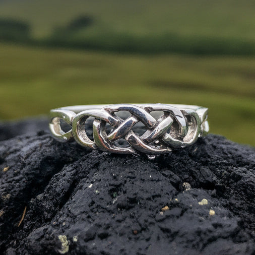 Celtic Knot Ring, Celtic Jewelry, Irish Jewelry, Celtic Knot Jewelry, Irish Ring, Silver Ring, Anniversary Gift, Promise Ring, Scottish Ring