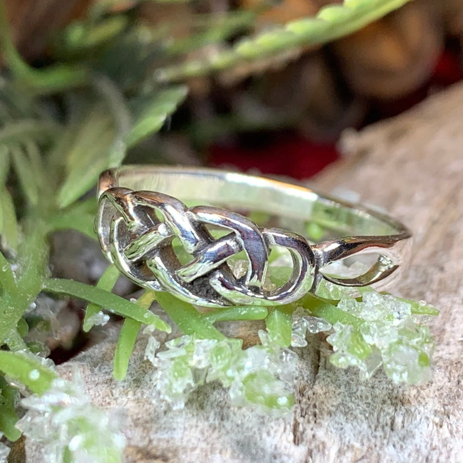Celtic Knot Ring, Celtic Jewelry, Irish Jewelry, Celtic Knot Jewelry, Irish Ring, Silver Ring, Anniversary Gift, Promise Ring, Scottish Ring
