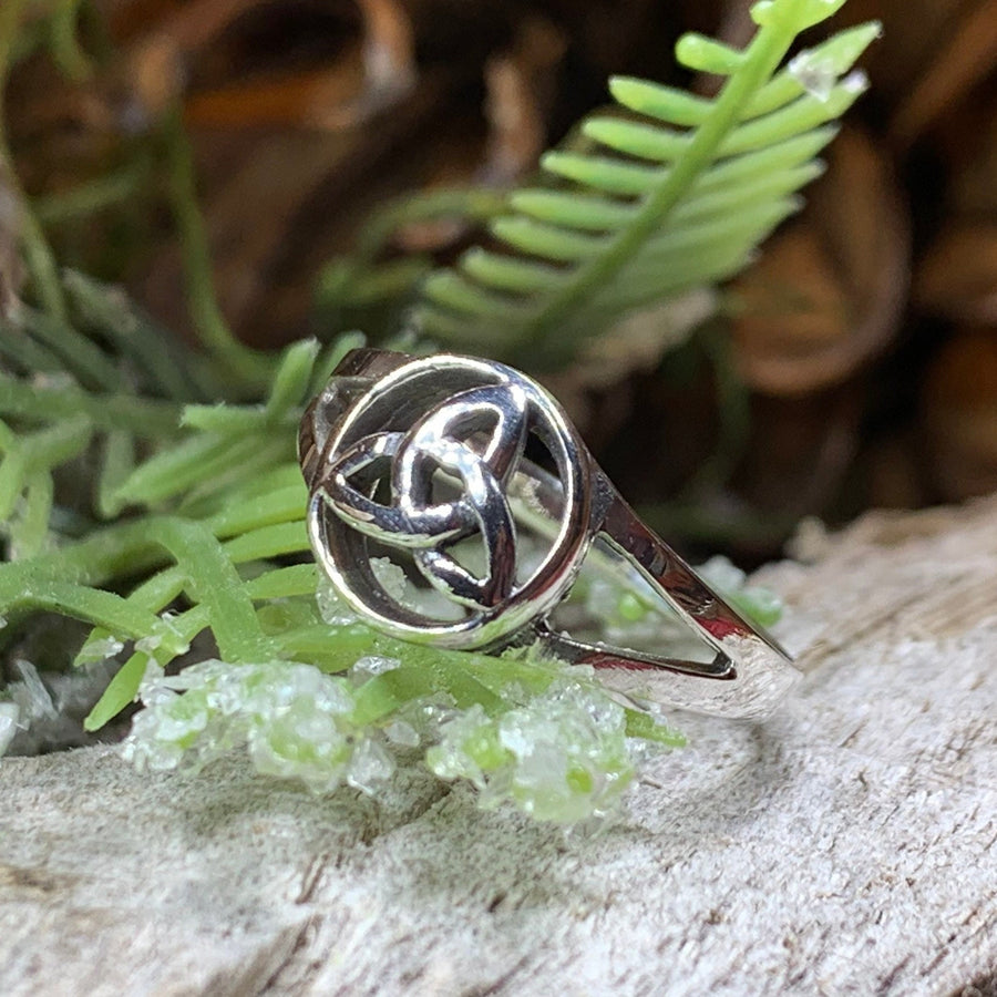 Trinity Knot Ring, Celtic Jewelry, Irish Jewelry, Celtic Knot Jewelry, Irish Ring, Irish Dance Gift, Anniversary Gift, Scottish Ring, Silver