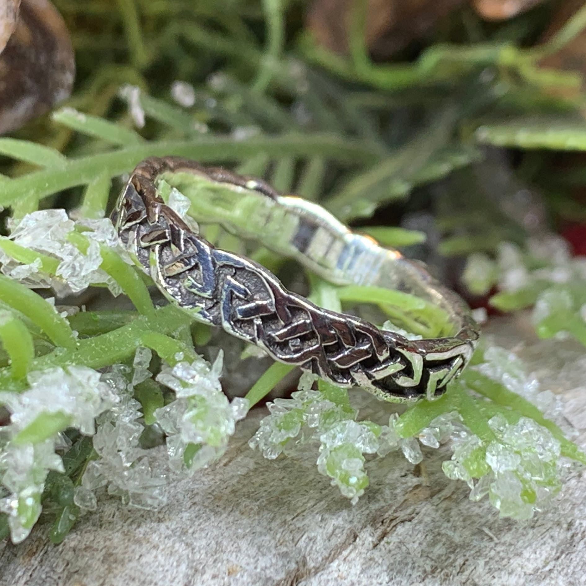 Celtic Knot Ring, Celtic Ring, Silver Irish Ring, Promise Ring, Silver Boho Ring, Irish Dance Gift, Anniversary Gift, Scottish Band Ring