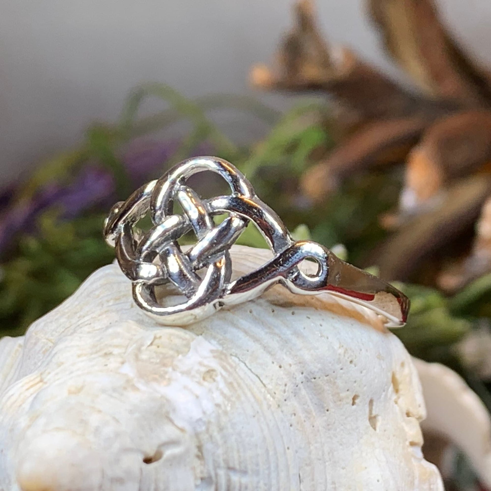 Celtic Knot Ring, Celtic Jewelry, Irish Jewelry, Ireland Jewelry, Trinity Knot Ring, Anniversary Gift, Promise Ring, Scottish Ring, Mom Gift