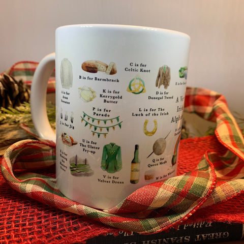 Load image into Gallery viewer, Irish Mug, Funny Coffee Cup, Ireland Lover Gift, Ceramic Mug, Ireland Gift, Tea Cup, Coffee Mug Gift, Mom Gift, Sister Gift, Wife Gift
