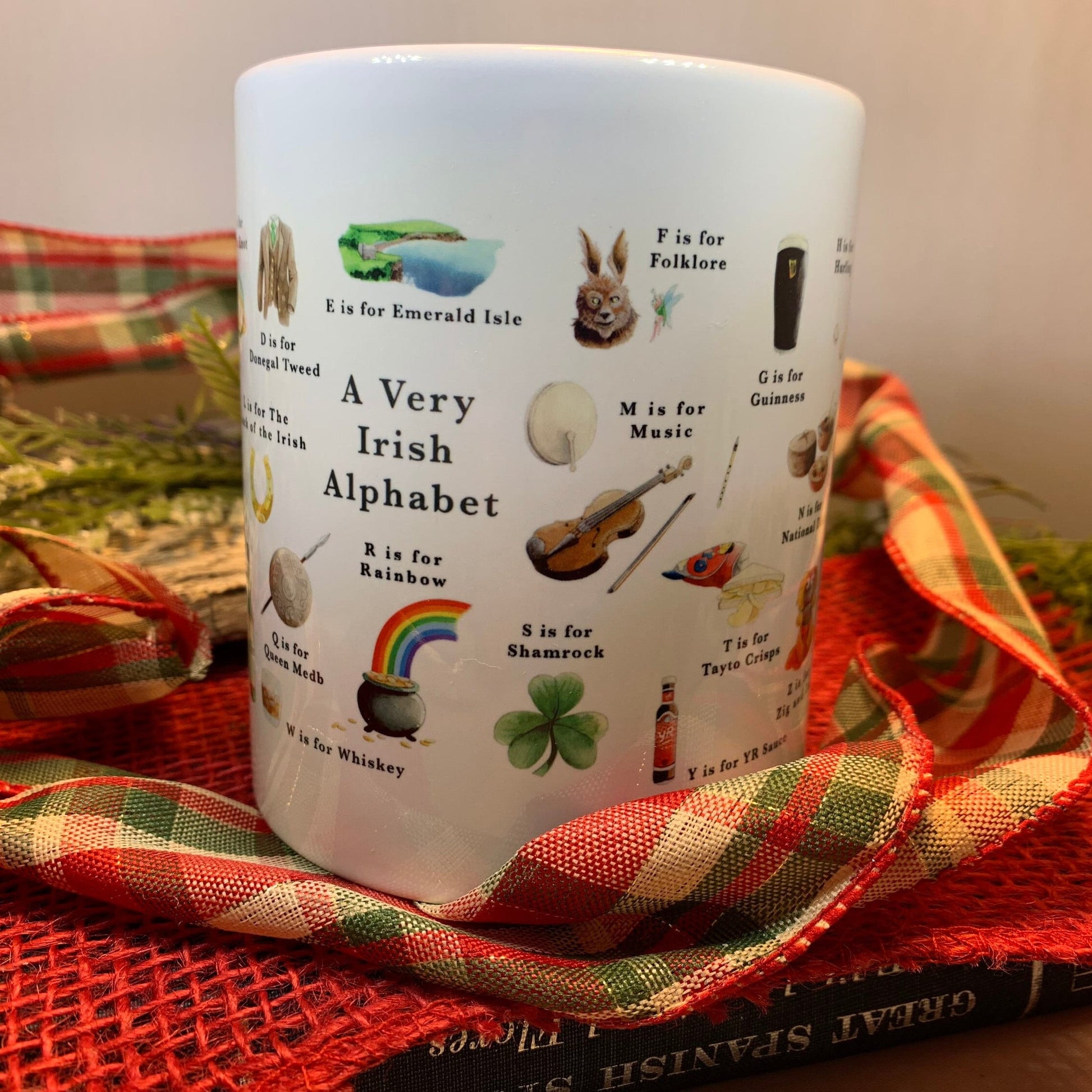 Irish ABC Mug — view 2