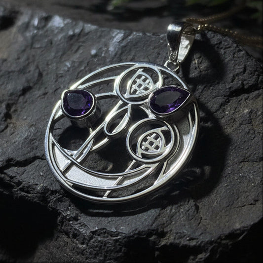 Cairn Impact Mackintosh Amethyst Necklace — view 8