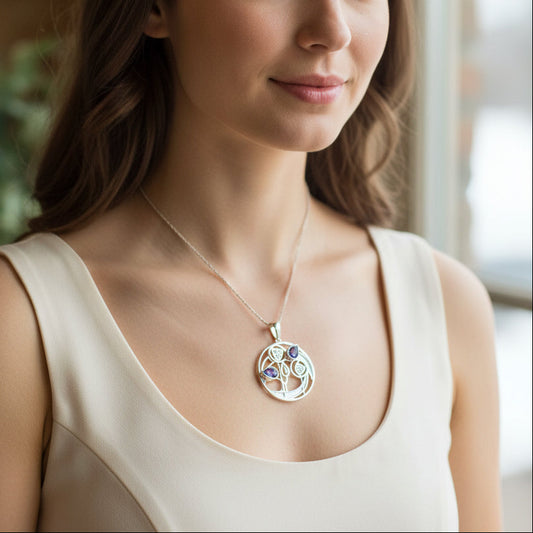 Cairn Impact Mackintosh Amethyst Necklace — view 6