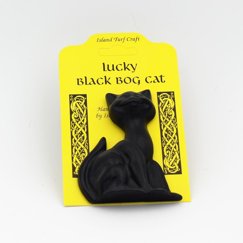 Lucky Turf Cat Gift, Irish Tuft Ornament, Black Cat Lover, Ireland Gift, Irish Turf Gift, Housewarming Gift, New Home Gift, New Job Gift