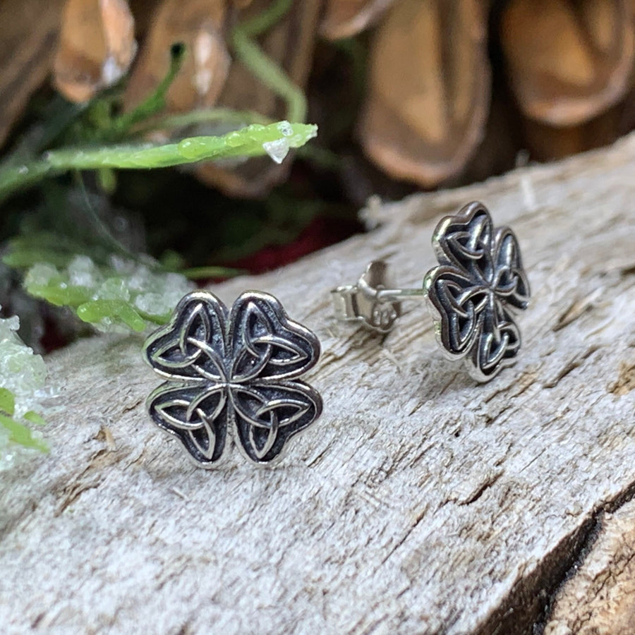 Celtic Knot Earrings, Irish Jewelry, Celtic Jewelry, Anniversary Gift, Bridal Jewelry, Norse Jewelry, Yoga Jewelry, Wiccan Jewelry