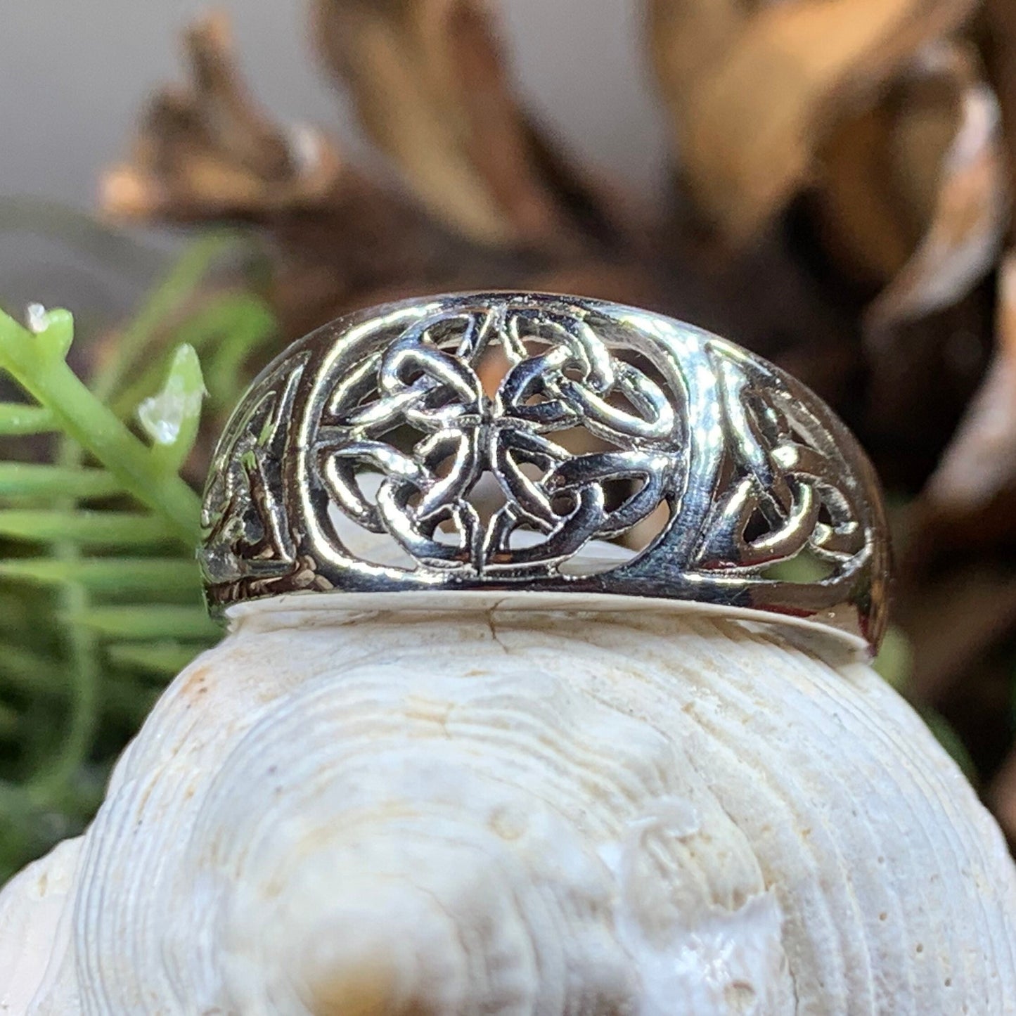 Celtic Knot Ring, Celtic Jewelry, Irish Jewelry, Scotland Jewelry, Irish Ring, Silver Ring, Anniversary Gift, Promise Ring, Scottish Ring