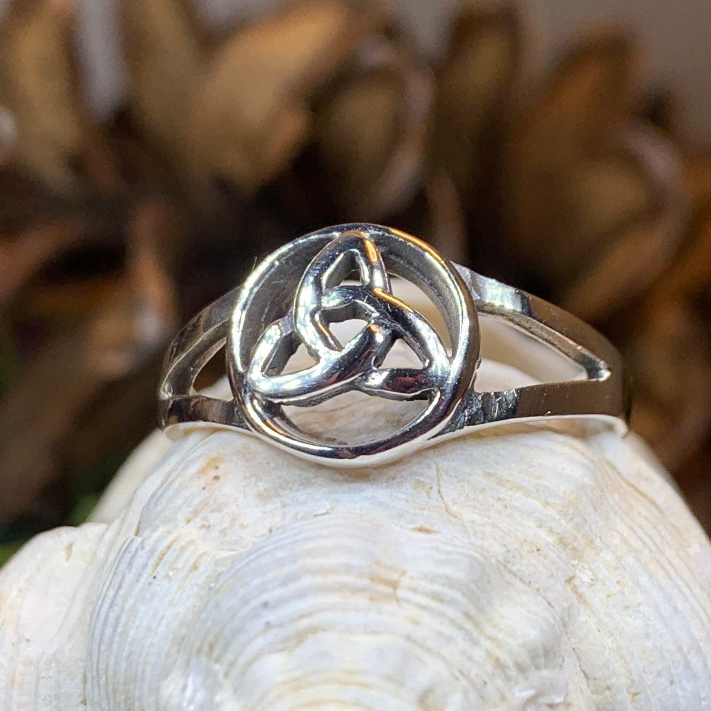 Trinity Knot Ring, Celtic Jewelry, Irish Jewelry, Celtic Knot Jewelry, Irish Ring, Irish Dance Gift, Anniversary Gift, Scottish Ring, Silver