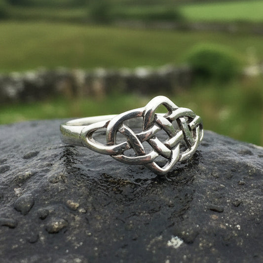 Celtic Knot Ring, Celtic Jewelry, Irish Jewelry, Ireland Jewelry, Trinity Knot Ring, Anniversary Gift, Promise Ring, Scottish Ring, Mom Gift