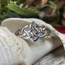 Load image into Gallery viewer, Celtic Knot Ring, Celtic Jewelry, Irish Jewelry, Ireland Jewelry, Trinity Knot Ring, Anniversary Gift, Promise Ring, Scottish Ring, Mom Gift
