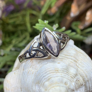 Celtic Ring, Silver Celtic Knot Jewelry, Irish Jewelry, Scottish Jewelry, Irish Ring, Irish Dance Gift, Anniversary Gift, Wife Gift, Wiccan