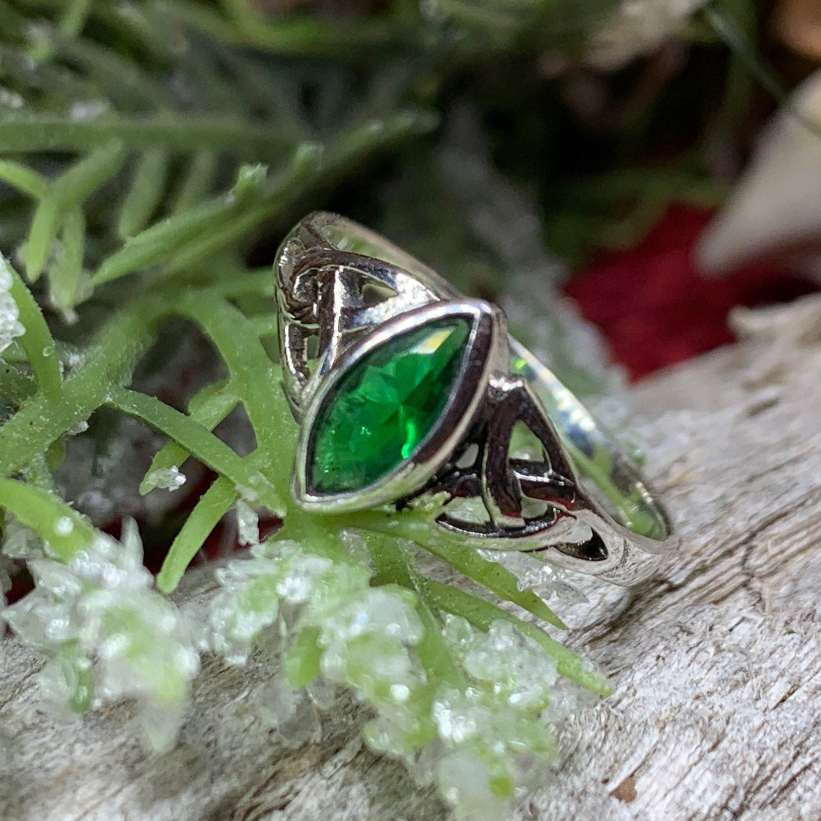 Celtic Ring, Silver Celtic Knot Jewelry, Irish Jewelry, Scottish Jewelry, Irish Ring, Irish Dance Gift, Anniversary Gift, Wife Gift, Wiccan