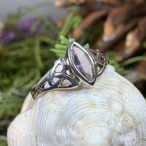 Celtic Ring, Silver Celtic Knot Jewelry, Irish Jewelry, Scottish Jewelry, Irish Ring, Irish Dance Gift, Anniversary Gift, Wife Gift, Wiccan