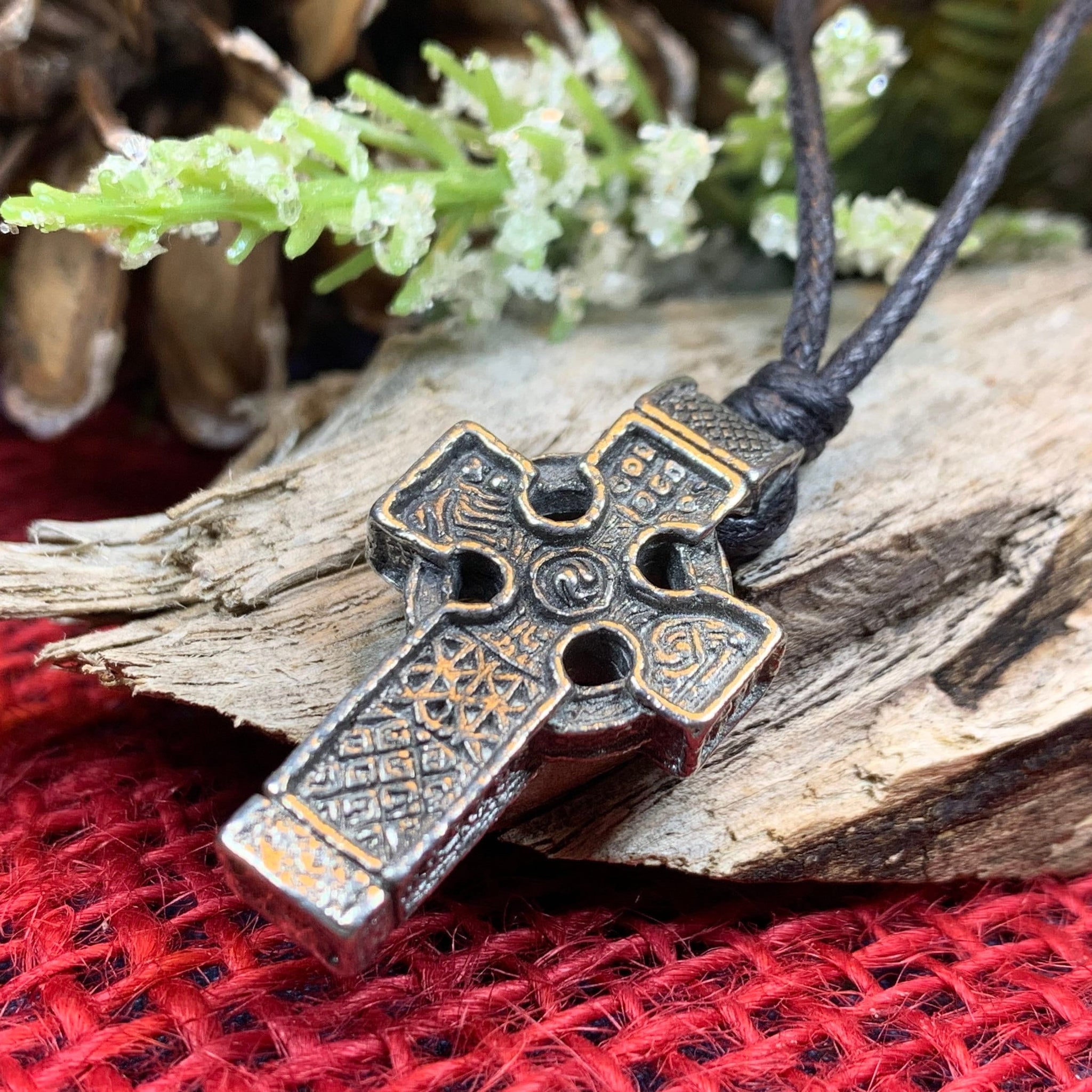 Killamery Celtic Cross Necklace – Celtic Crystal Design Jewelry