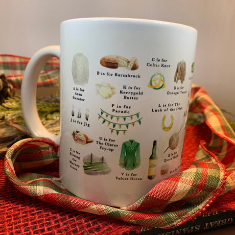 Load image into Gallery viewer, Irish Mug, Funny Coffee Cup, Ireland Lover Gift, Ceramic Mug, Ireland Gift, Tea Cup, Coffee Mug Gift, Mom Gift, Sister Gift, Wife Gift
