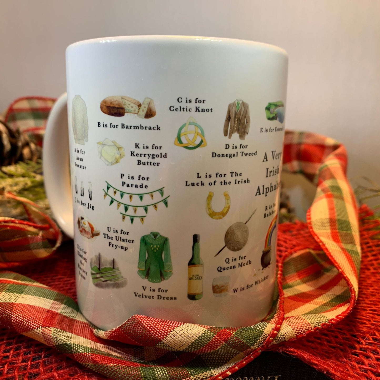 Irish ABC Mug — view 5