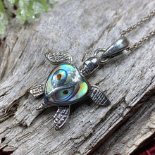 Load image into Gallery viewer, Turtle Necklace, Nature Necklace, Ocean Jewelry, Graduation Gift, Anniversary Gift, Sea Turtle Necklace, Mom Gift, Nautical Jewelry
