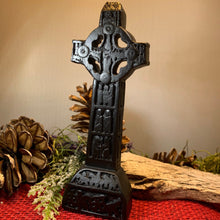 Load image into Gallery viewer, Clonmacnois Celtic Cross, Turf High Cross, Irish Cross Statue, Ireland Gift, Irish Turf, Housewarming Gift, New Home Gift, Confirmation Gift

