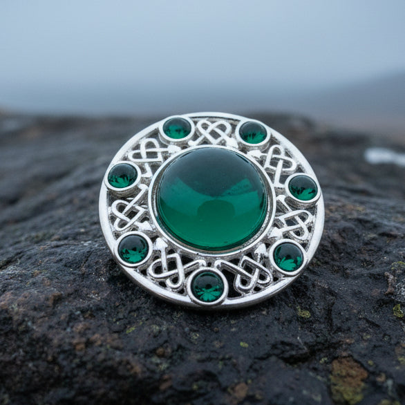Celtic Brooch, Irish Viking Pin, Irish Jewelry, Scottish Brooch, Celtic Pin, Ireland Gift, Plaid Pin, Tartan Pin, Wiccan Jewelry