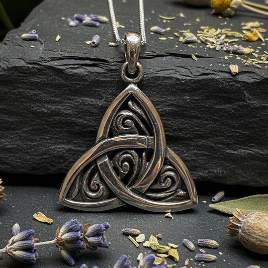 Ancient Wish Celtic Knot Necklace — view 8