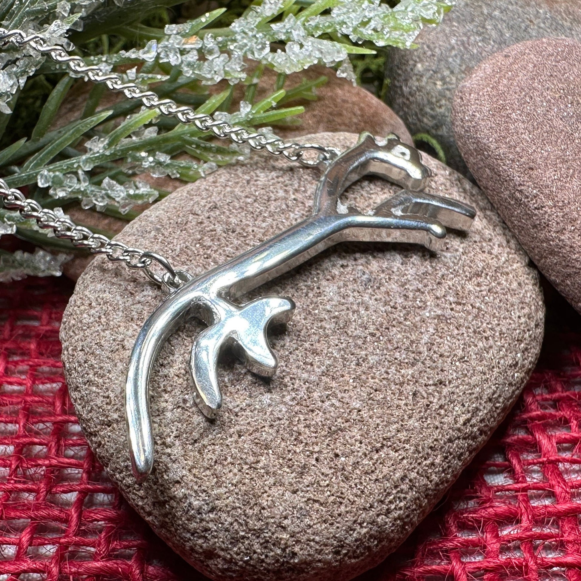 Uffington White Horse Necklace — view 6